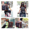 Food Delivery Bag Waterproof Pizza Bag Hot Cold Pack Lunch Cooler Bag