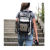 Clear School Backpack Outdoor Daypack School Bag Clear Rucksack with Adjustable Padded Straps