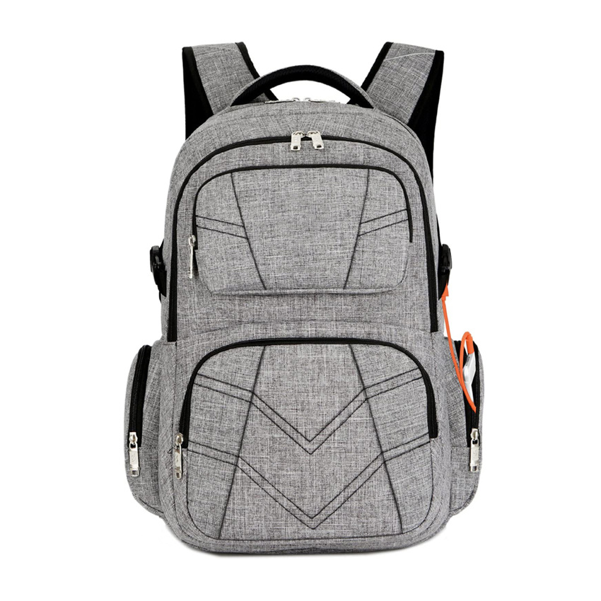 Laptop Backpack with USB Charging Port Water Resistant Business Travel Backpack College School Backpacks