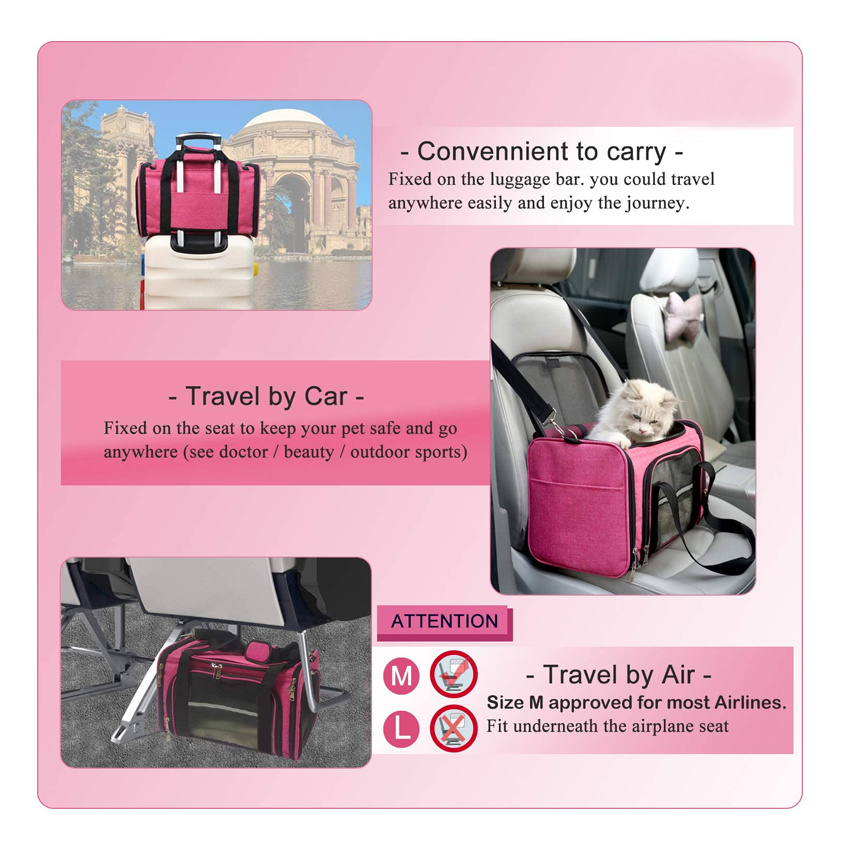 Portable Puppy Bag Pet Travel Carrier Bag Pet Products Pet Cage