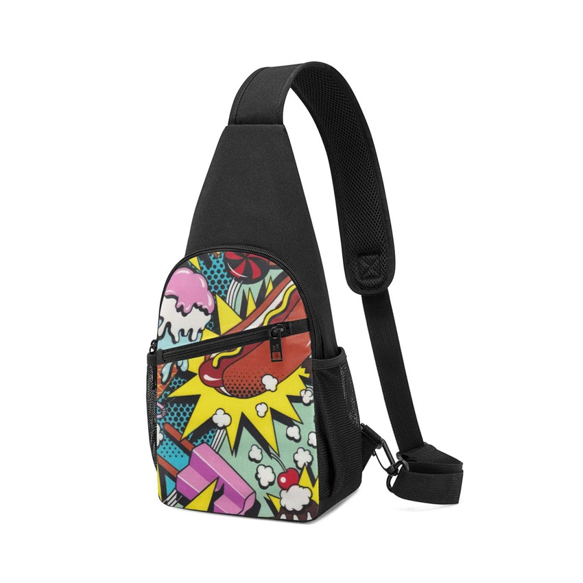 Sling Backpack Outdoor Sport Travel Bag Small Crossbody Backpack Shoulder Casual Daypack