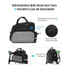 Adjustable Capacity Bicycle Bag Multifunctional Bike Bag Bicycle Pannier Bag