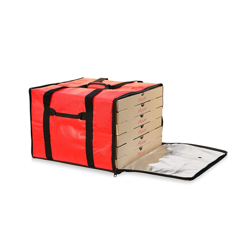 Wholesale Insulated Pizza Delivery Cooler Bags for Large Food Delivery Bag Lunch Thermal