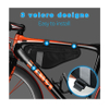 Bike Triangle Frame Bag Saddle Strap on Pouch for Cycling Top Tube Bicycle Travel Sports Storage Pouch