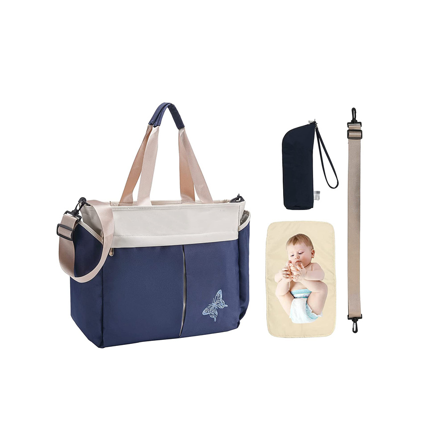 Large Travel Diaper Bag Tote Bag Multifunctional Baby Bag Fashion Wholesale Woman Bag