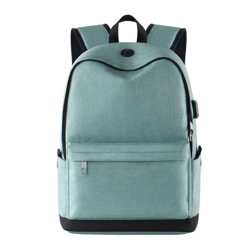 Durable School Laptop Backpack with USB Charging Port Travel College Bag Water Resistant College Computer Bag