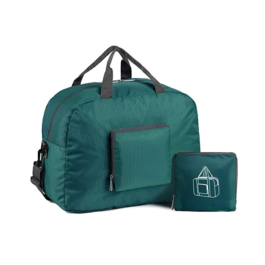 Large Capacity Foldable Nylon Duffle Bag Gym Sports Travel Bag New Style Fashion Leisure Handbags