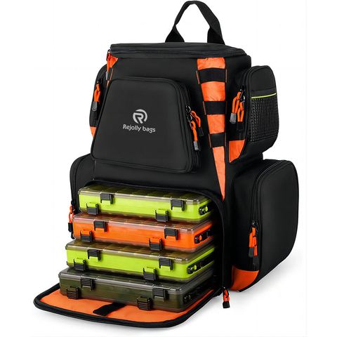 Water Resistant Fishing Tackle Backpack Fishion Fishing Storage Bag RJ21784
