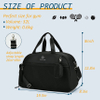 Gym Bag for Men Sport Accessories for Men Women Travel Duffel Bags with Wet Pocket Yoga Football Basketball Lightweight Sports Bag RJ196191