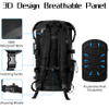 Heavy Duty Waterproof Roll-Top Backpack Multiple Use Dry Kayaking Bag RJ228378