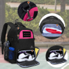 Basketball Equipment Backpack with External Ball Net and Shoe Compartment for Soccer, Basketball and Volleyball Training Ball Bag RJ196109