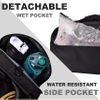 Gym Bag Sports Duffel Bags for Men 50L with Shoe Compartment & Wet Pocket Large Fitness Workout Travel Sports Bag RJ196171