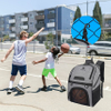 Basketball Bag for Youth Boys Girls, Large Capacity Sports Gym Basketball Bookbag with Shoe Compartment Fits Soccer & Volleyball Football Equipment Ball Bag RJ196107
