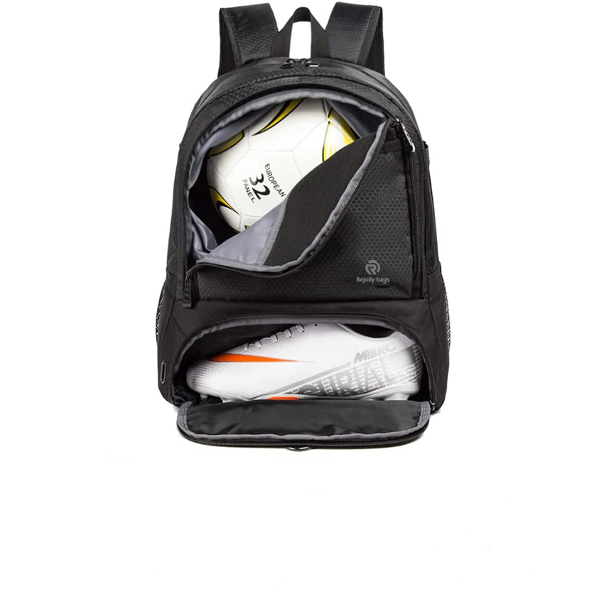 Multipurpose Gear Backpack with Fence Hook and Shoe Compartment, Can Hold Sports Gear such as Helmet, Ball, Gloves, Shoes Baseball Bags RJ19661