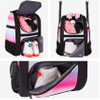 Lightweight Youth Baseball Backpack with Shoe Compartment, Baseball Bag with Fence Hook for TBall Bat & Equipment Baseball Bags RJ19654