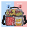 Double Layer Multifunctional Insulation Bag Hot Cold Pack Portable Student Meal Bag
