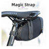 Bike Saddle Bag Bike Storage Bag Under Seat Strap-on Cycling Wedge Pack for Mountain Road Bikes