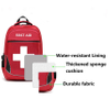 Health Care Bag Multipocket Medic Storage Bag Portable First Aid Backpack for Family Travel