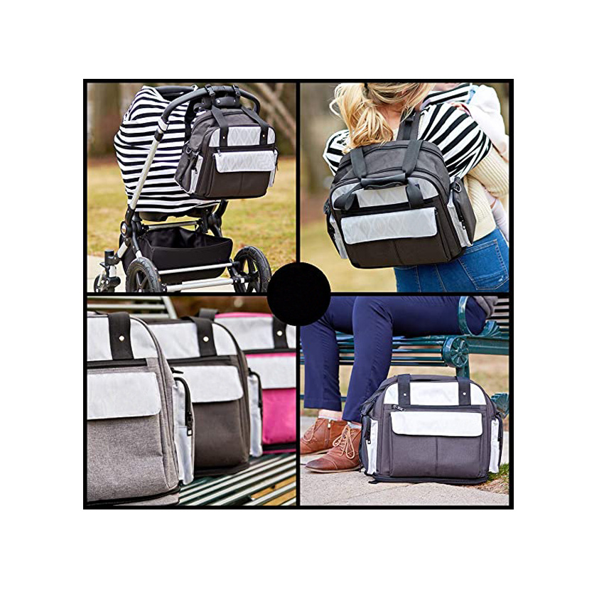 Large Baby Diaper Bag Backpack for Mother Water-Resistant Insulated Travel Children Bag