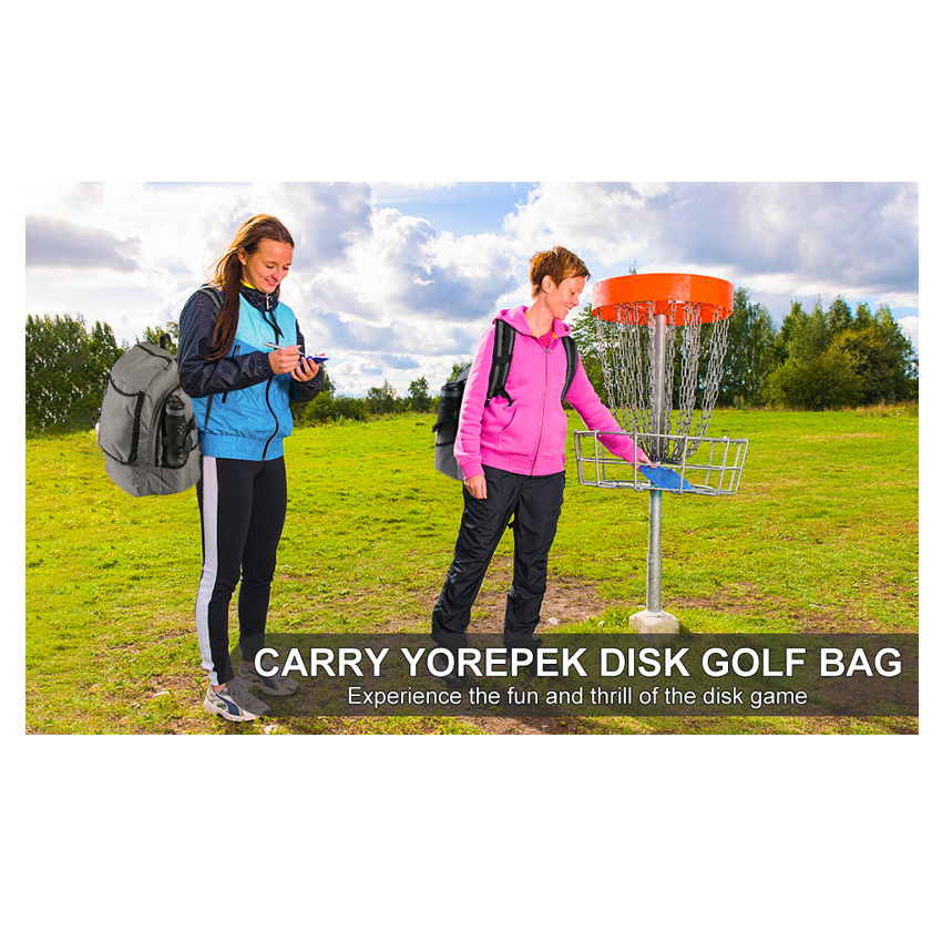 Professional Ultimate Frisbee Bag Lightweight Disc Golf Accessory Bags for Men Women