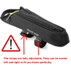 Bicycle Top Tube Bag Pouch Frame Pouch Stable and Secure Phone Bike Bags