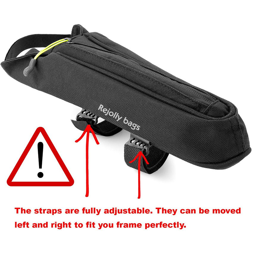 Bicycle Top Tube Bag Pouch Frame Pouch Stable and Secure Phone Bike Bags