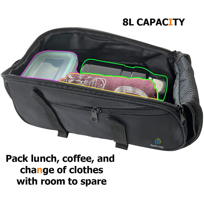 Large Capacity Hard Shell Storage Bike Rear Rack Bag