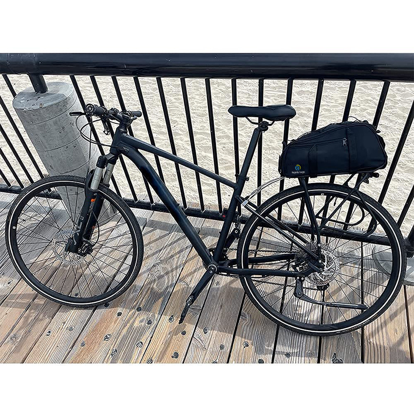 Large Capacity Hard Shell Storage Bike Rear Rack Bag