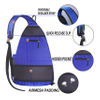 Reversible Crossbody Sling Backpack Tennis Racket Bag and Travel Sports Bag