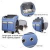 Comfort Rolling Wheels Pet Bag Carrier Ventilation Dog Supplies Storage Backpack