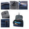Travel Toiletry Case with Hanging Hook Healthcare Bag with Handle for Shampoo Cosmetic Personal Items