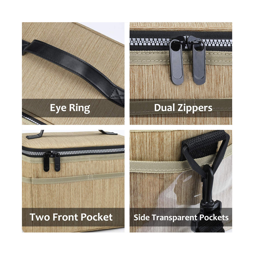 Portable Student Lunch Bag Outdoor Travel Hiking Food Bag Hot Cold Pack