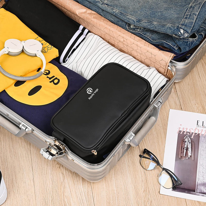 Large Toiletry Bag for Men and Women, Travel Toiletry Organizer Dopp Kit Water-Resistant Cosmetic Shaving Bag for Toiletries Accessories Toiletry Bag