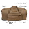 Durable Wheeled Luggage Bag Heavy Duty Duffel Bag for Camping Hiking Running Trekking