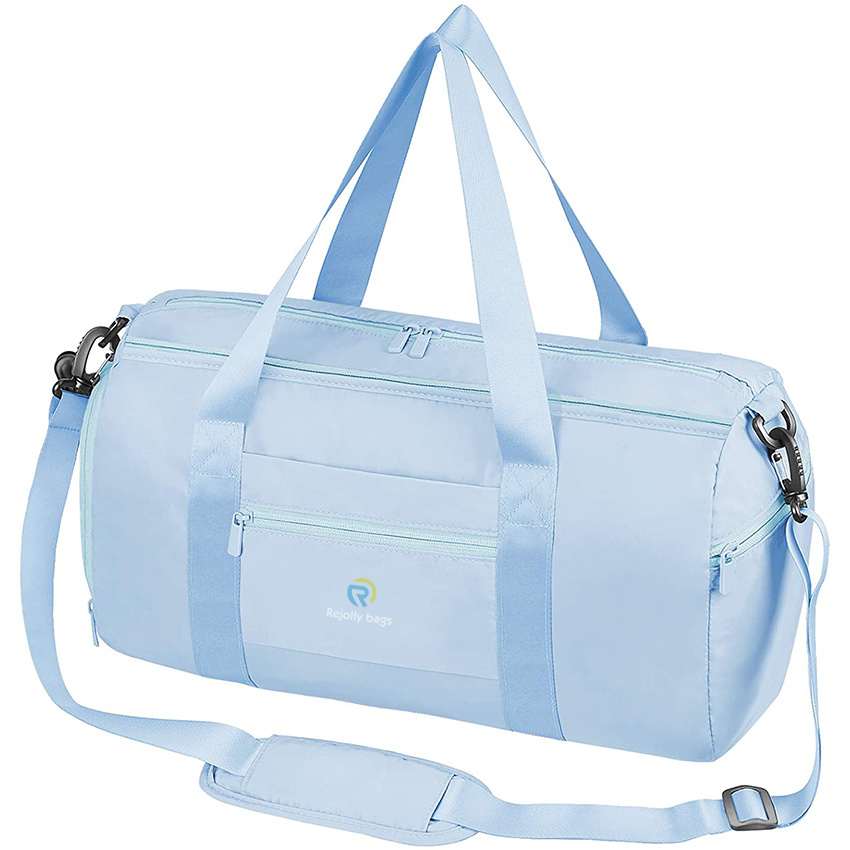 Sports Gyms and Weekend Getaway Waterproof Dufflebag with Shoe and Wet Clothes Compartments Lightweight Gym Bag