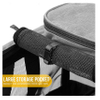Pet Carrier with Detachable Wheels for Small and Medium Dogs Cats