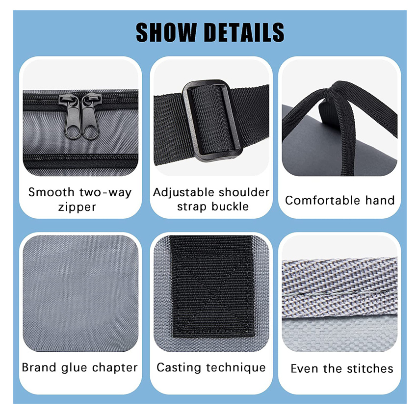 Dog Accessories Tote Bag Pet Travel Bag Weekend Food Container Bag