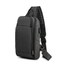 Sling Backpack Crossbody Shoulder Chest Pack Bag with USB Charging Travel Rucksack Sling Bag