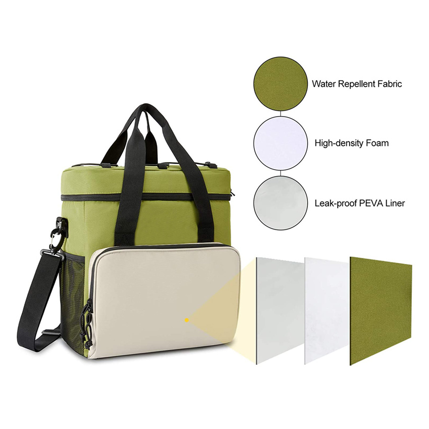 Outdoor Beach Bag Insulated Cooler Bag Student Lunch Tote Bag China Wholesale