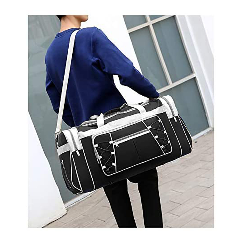 Travel Duffel Bag Foldable Weekender Overnight Bag Lightweight Large Gym Bag