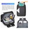 Slim Waterproof College School Bookbag Business Work Commuter Tech Backpack