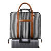 Vintage Fashion Portable Striped Suit Bag Weekend Travel Largegarment Bag
