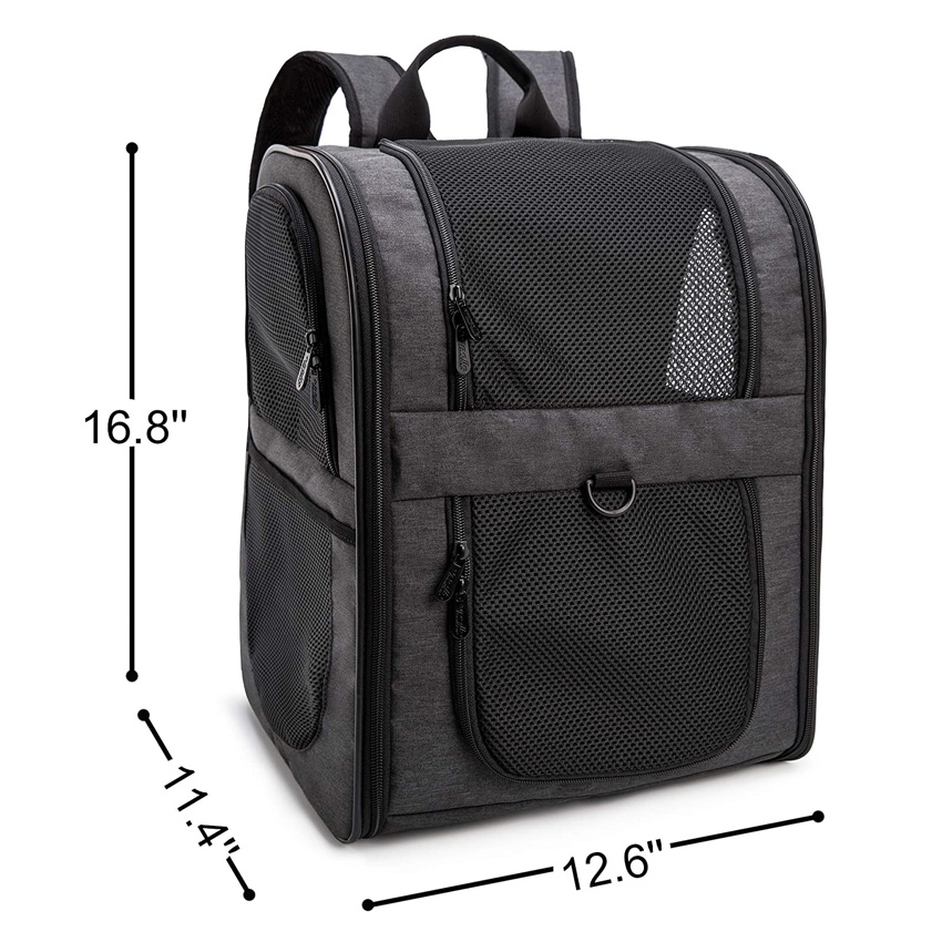 Outdoor Travel Hiking Dog Bag Pet Carrier Backpack for Large/Small Cats and Dogs Puppies