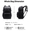 Large Capacity Travel Food Bag Bottle Bag Cooler Backpack Insulated Bag for Men Women