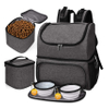 Large Capacity Dog Food Backpack Durable Outdoor Pet Necessities Bag