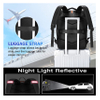 Fashion School Bookbag Vintage Business Work Commuter Backpack for Men Women
