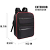 Waterproof Game Backpack Travel Carrying Case Storage Bag for Game Equipment