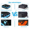Waterproof Weekend Family Vacation Roof Bag Large Capacity Durable Rooftop Cargo Bag