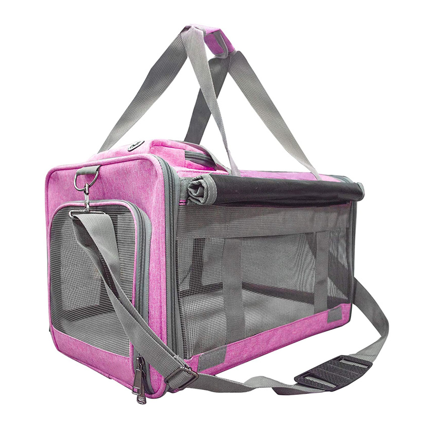 Pet Supply Dog Carrier Bag Pet Cage Travel Tote Bag for Dog and Cat