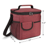 Lightweight Picnic Basket Beach Cooler Bag Ice Box School Lunch Bag
